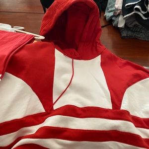 Adidas sweat shirt and leggings